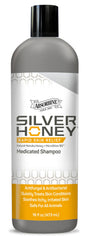 Silver Honey Rapid Skin Relief Medicated Shampoo 16 fl oz Bottle