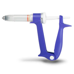 مسدس حقن سعة 12 مل مع أغطية سحب