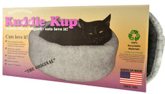 Charcoal Mysterious Kuddle Kup, 17" D