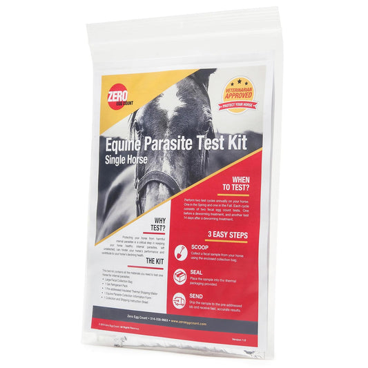 Zero Egg Count Equine Fecal Test Kit