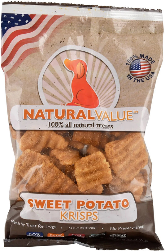 NaturalValue 100% Natural Treats Flavor: Sweet Potato Krisps