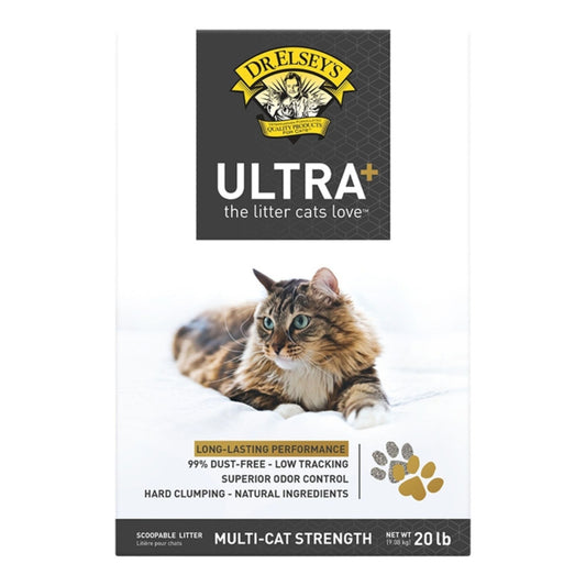 Dr. Elsey's Cat Ultra+ Clumping Litter 20Lbs