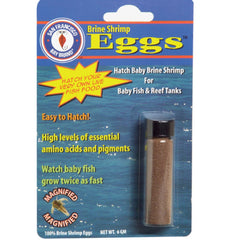 San Francisco Bay Brand Brine Shrimp Eggs Live Fish Food 1ea/6 g