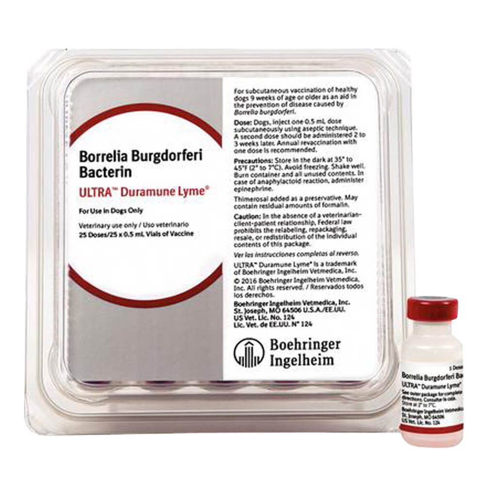 TruCan Ultra Lyme/  Duramune Lyme (25 x 0.5ml)