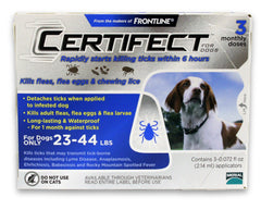 Certifect for Dogs  23-44 lbs  3 Month (Blue)