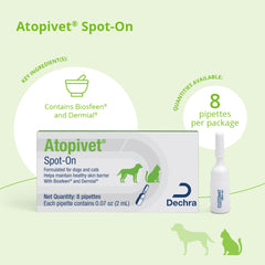 Atopivet Spot-On, 8 x 2 mL Pipettes