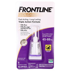 Frontline Gold for Dogs 44-88lbs Single