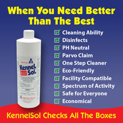 KennelSol Germicidal Detergent & Deodorant  1 Pint