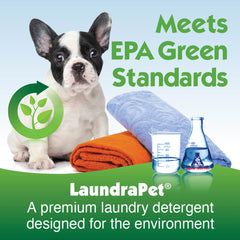 LaundraPet Premium Pet Laundry Detergent Triple Strength  64 fl oz