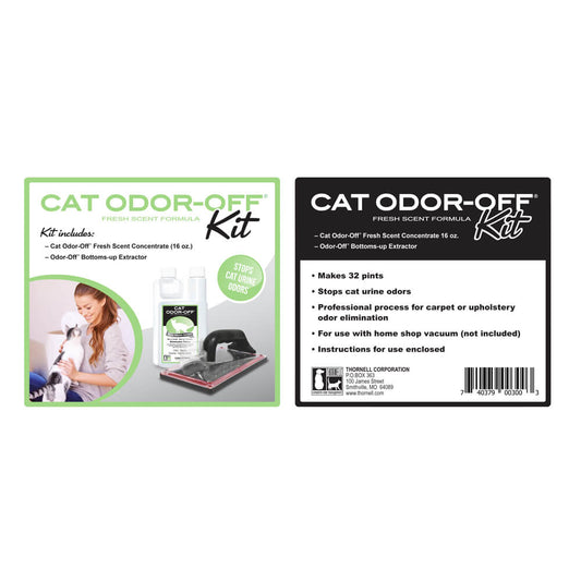 Cat Odor-Off Fresh Scent Extractor Kit