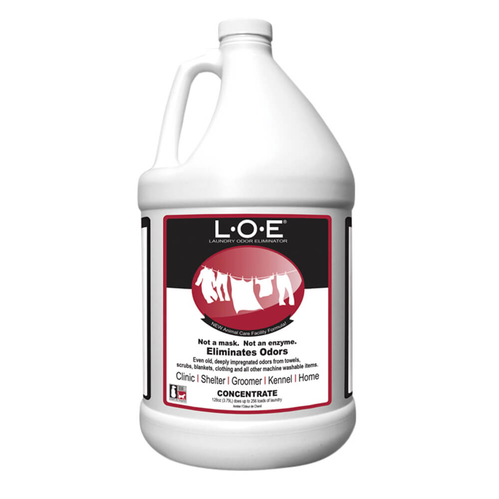 L.O.E. Laundry Odor Eliminator Concentrate, Gallon