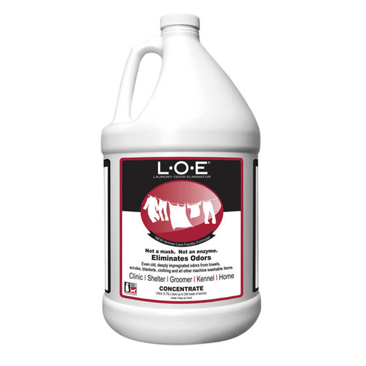 L.O.E. Laundry Odor Eliminator Concentrate, Gallon