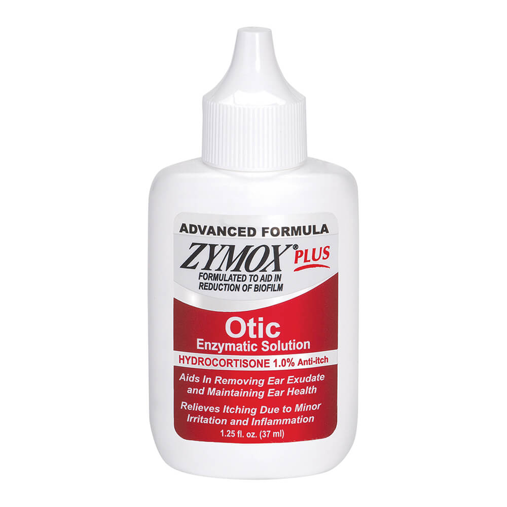 Zymox Advanced Formula PLUS Otic-Hydrocortisone  1.25 oz Bottle