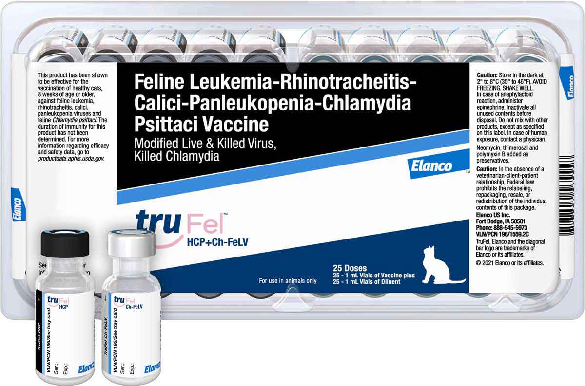 Trufel HCP+CH FELV ,  (25 x 1ml)