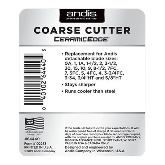 Andis CeramicEdge Detachable Cutter Blade