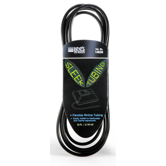 Lee's Aquarium & Pet Products Sleek Flex Sleeve Tubing Black, 1ea/3/16 In X 8 ft