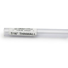 Lee's Aquarium & Pet Products Thinwall Rigid Aquarium Tubing Clear, 1ea/7/16 In X 36 in.