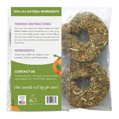 Grandpa's Best Whisker Nibblers Pumpkin Carrot Treats