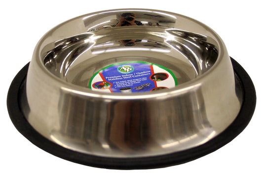 Indipets Non-Tip Stainless Steel Bowl, 16 oz