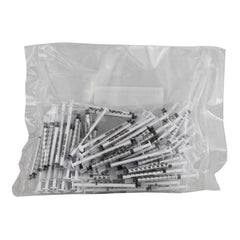 BD Oral Dispensing Syringe  1 ml Clear w/ Tip Cap  100 ct