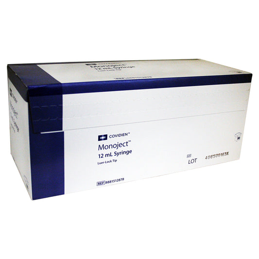 Rx Syringe  12cc LL  Monoject  80 Count