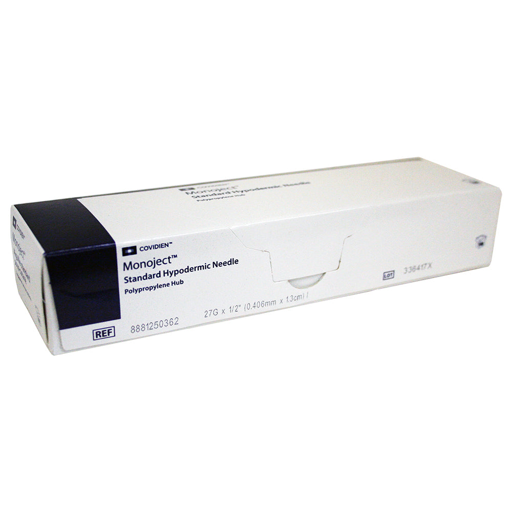 Rx Monoject 27g x 1/2" needle x 100 ct