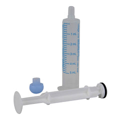 Baxter Oral Syringe Full Plunger Clear, 5 cc