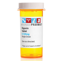 Rx Digoxin 0.125 mg x 1 tablets