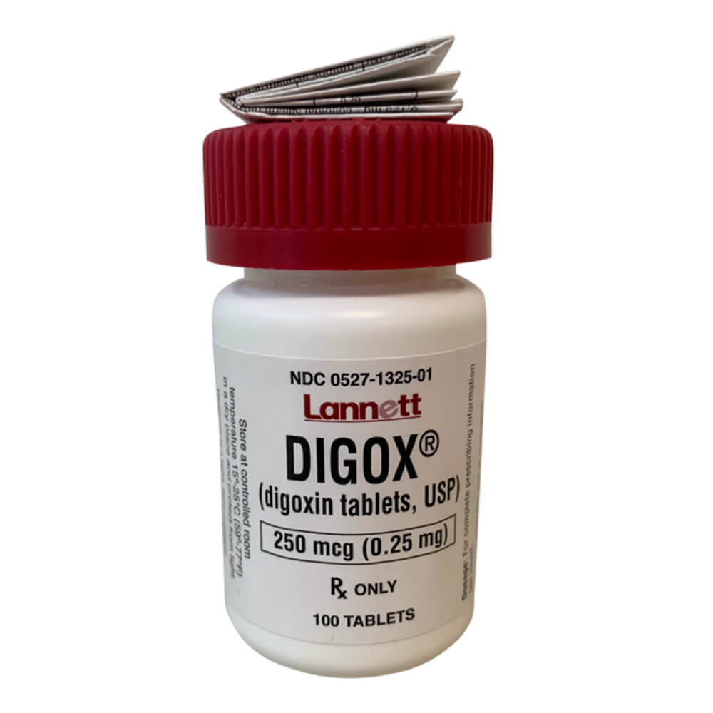 Rx Digoxin 0.25 mg x 1 tablet