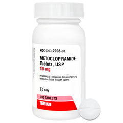 Rx Metoclopramide 10 mg x 100 tablets
