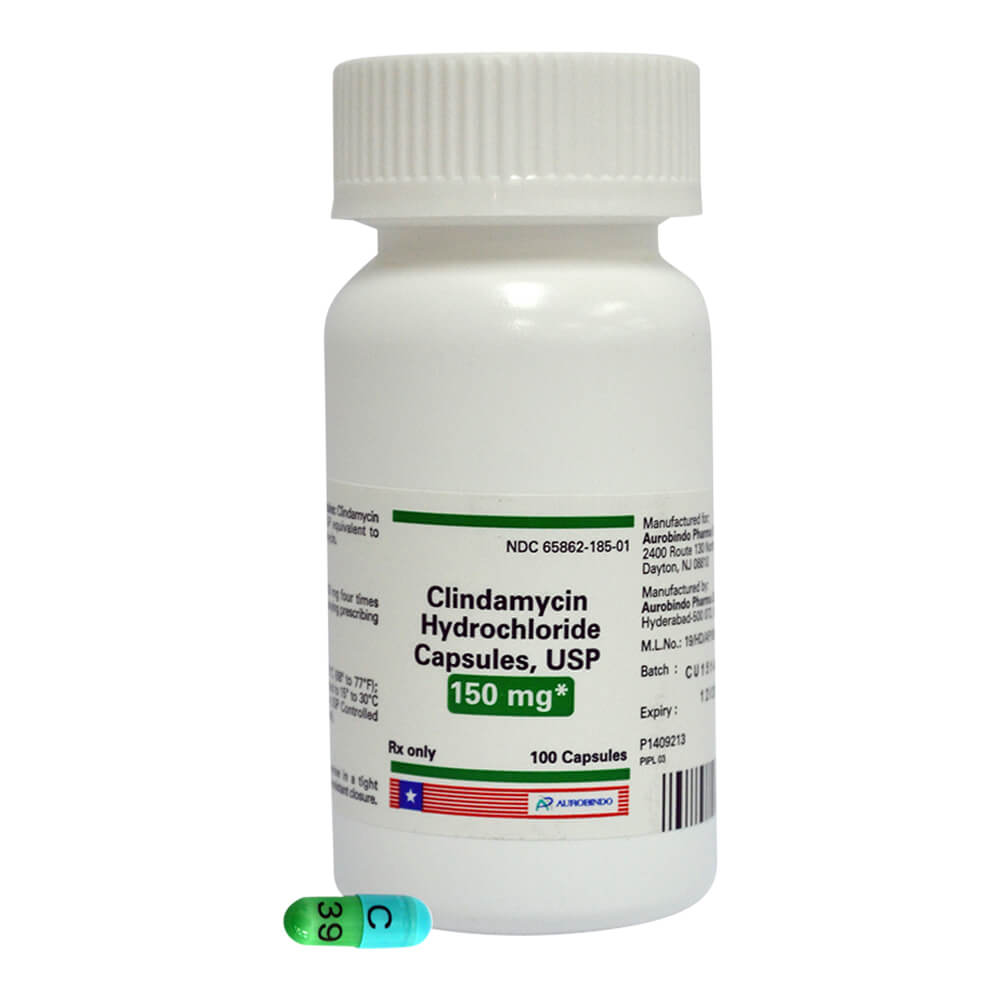 Clindamicina Rx 150 mg x 100 cápsulas