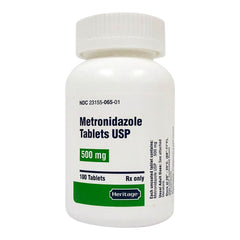 Rx Metronidazole 500 mg x 100 tablets