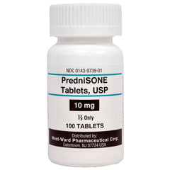 Rx Prednisone, 10mg x 100 Tablets