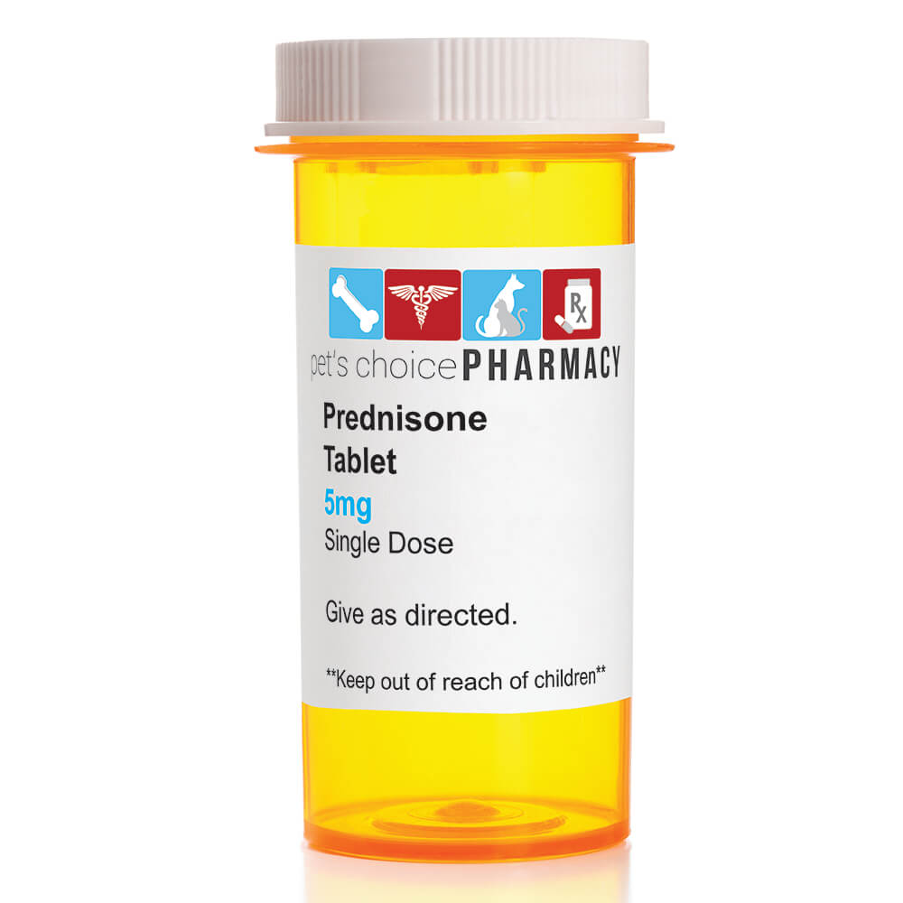 Rx Prednisone 5mg x 1 tablet