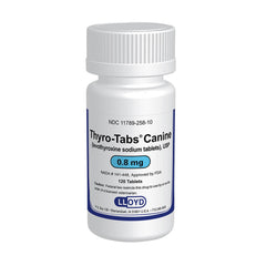 Rx Thyro-Tabs 0.8 mg x 120 tablets