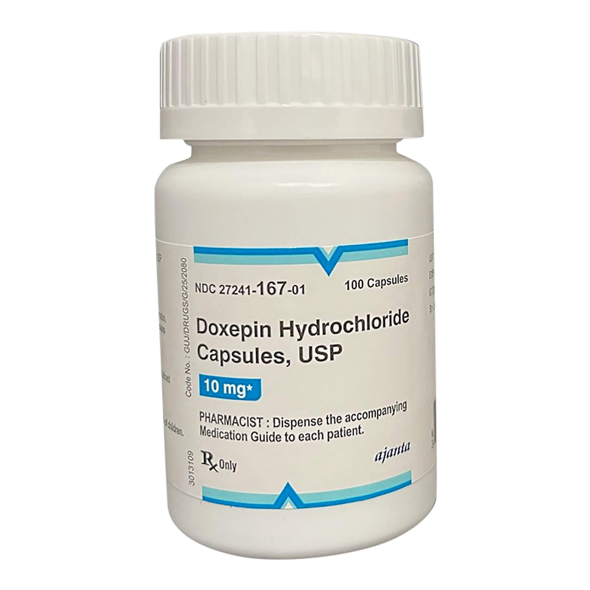 Rx Doxepin 10mg, 100ct