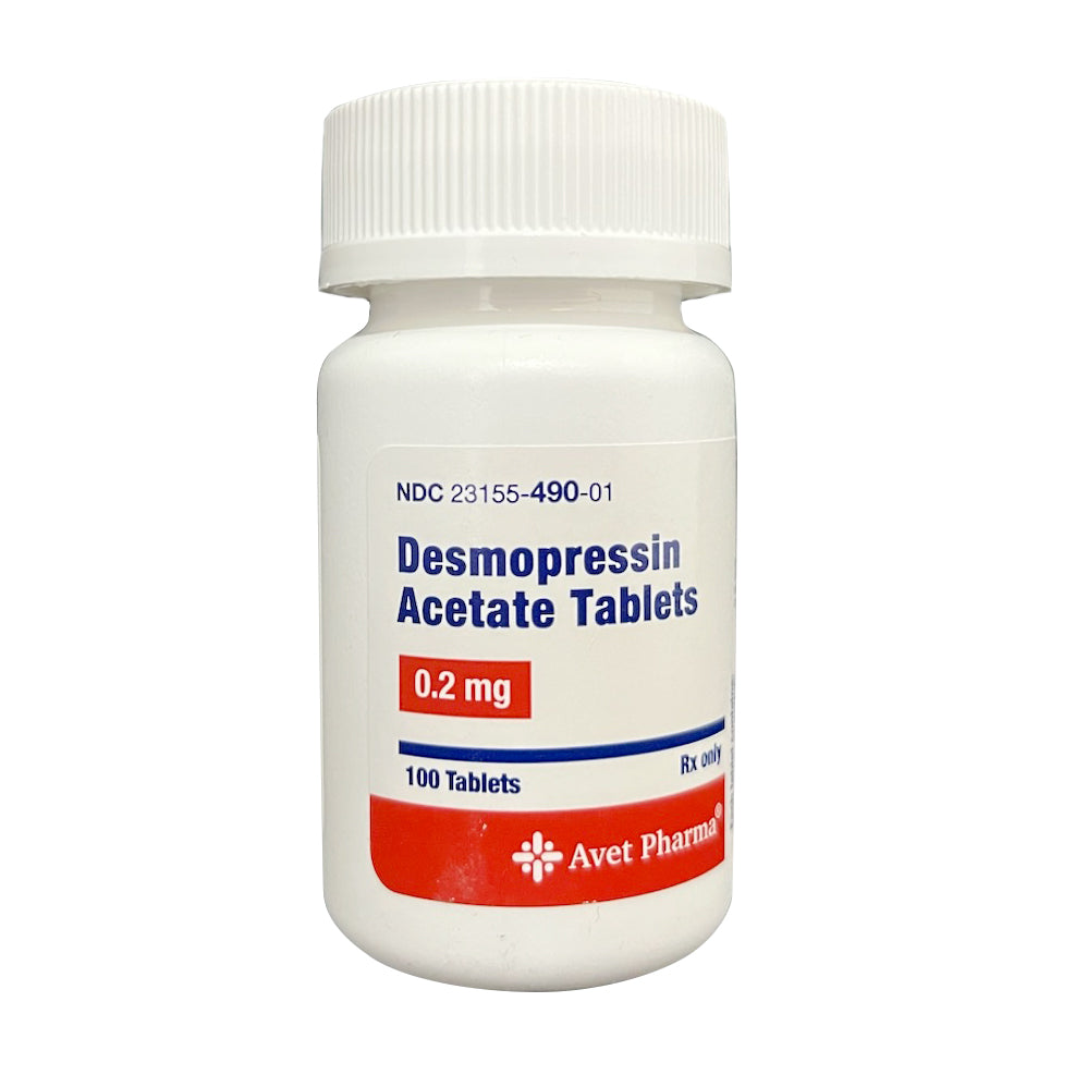 Rx Desmopressin Acetate Tablets 0.2mg, 100ct