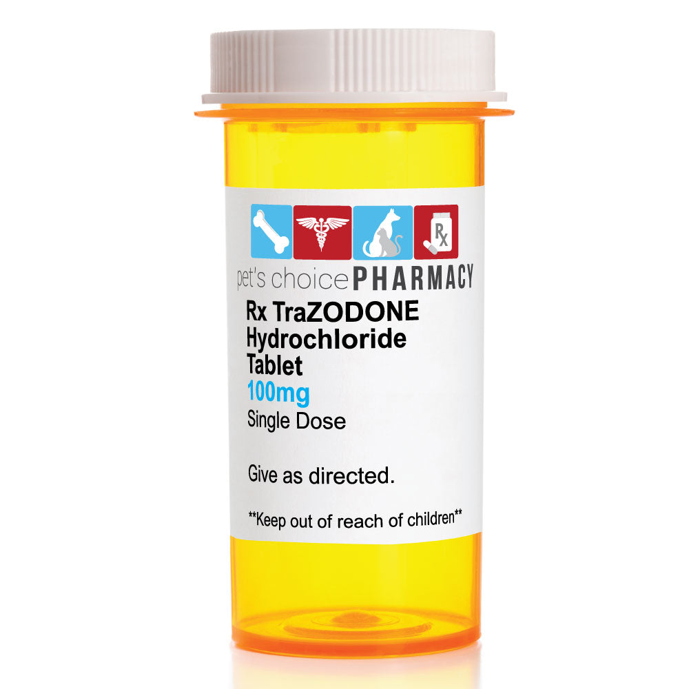 Rx Trazodone 100 mg x 1 tablet