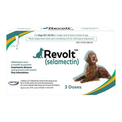 Rx Revolt (selamectin) Dog 40.1-85 lbs  3pk