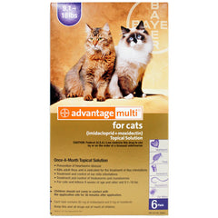 Rx Advantage Multi for Cats 9.1-18 lbs (Purple) x 6 month