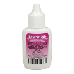 Rx Baytril Otic 15 ml
