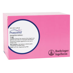 Rx Prascend 1 mg x 160 tablets