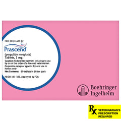 Rx Prascend 1 mg x 60 tablets