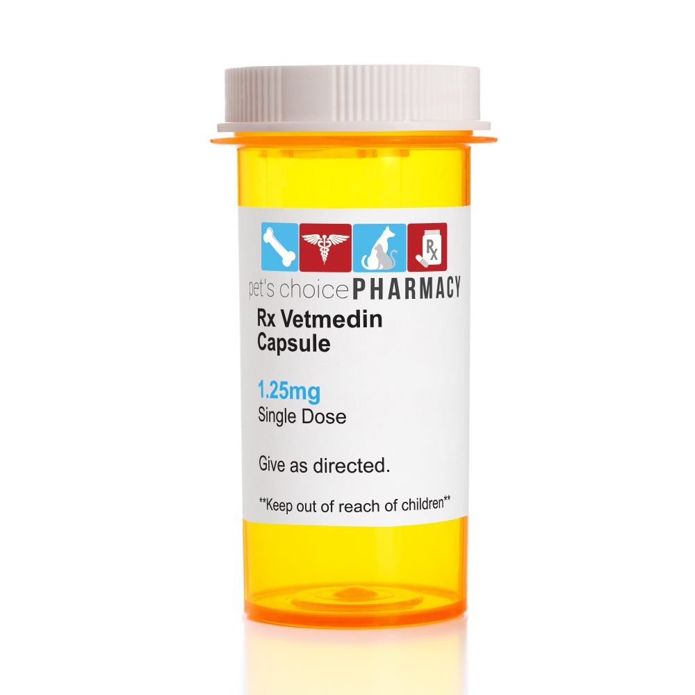 Rx Vetmedin 1.25mg x 1 capsule
