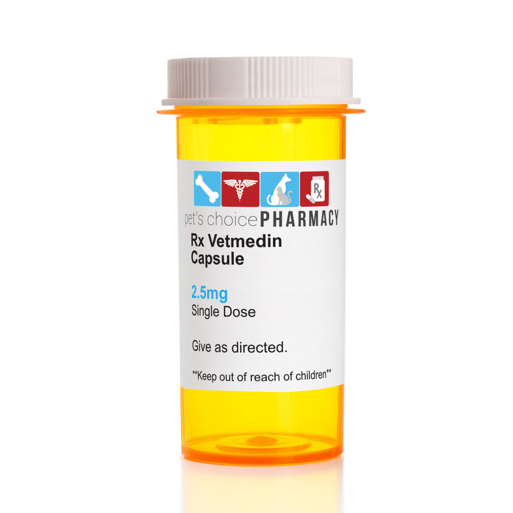 Rx Vetmedin 2.5mg x 1 capsule