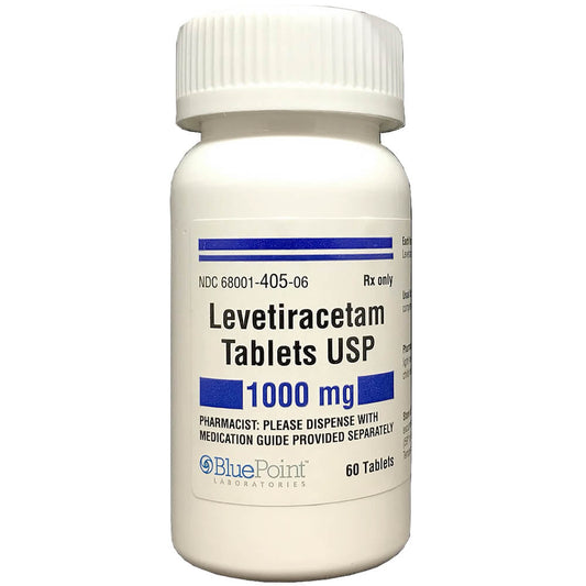 Rx Levetiracetam, 1000 mg x 60 Tablets