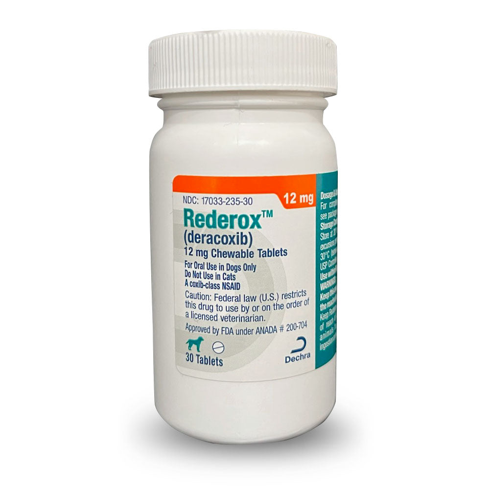 Rx Rederox (deracoxib) 12mg Chewable Tablets, 30ct