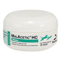 MalAcetic HC Wipes Rx  25 ct
