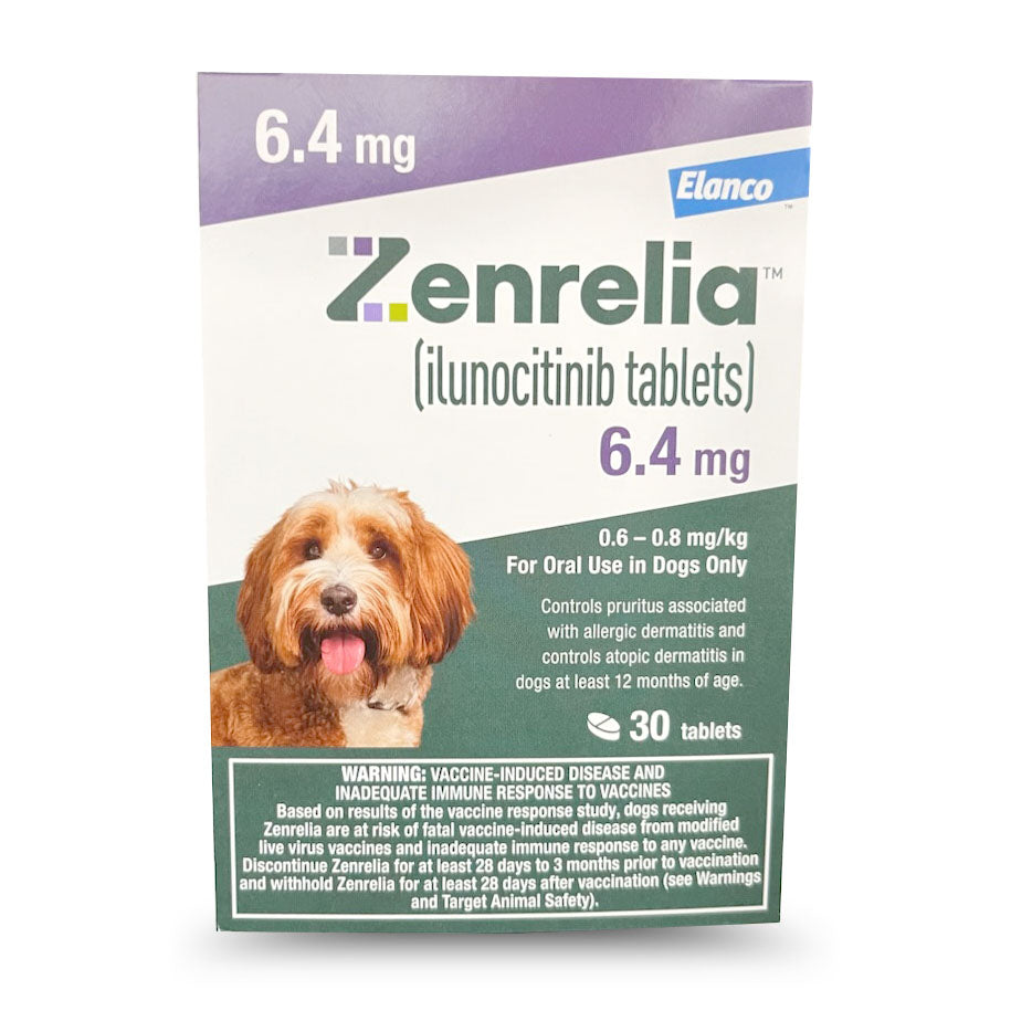 Rx Zenrelia 6.4mg Tablets, Purple, 30ct, Blister Pack