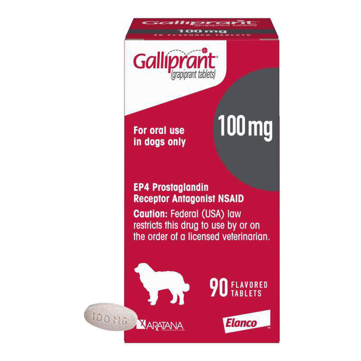 Rx Galliprant Tab 100mg 90 comprimidos